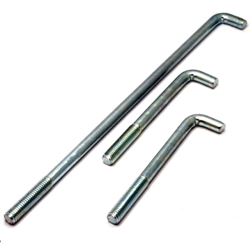 M6*50 White Zinc Plated Carbon Steel Grade 4.8 One End Thread Stainless Steel 304 316 A2 A4 L Bolts